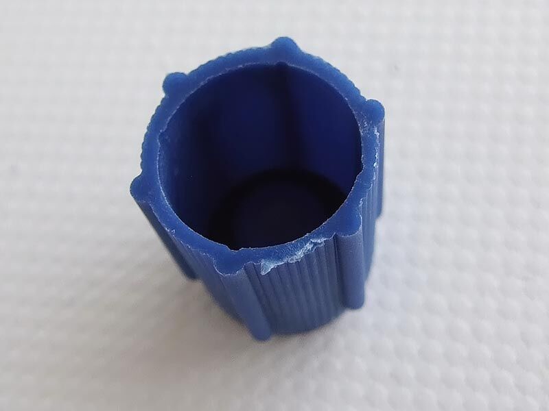 Pvc poklopac niskog pritiska - plavi