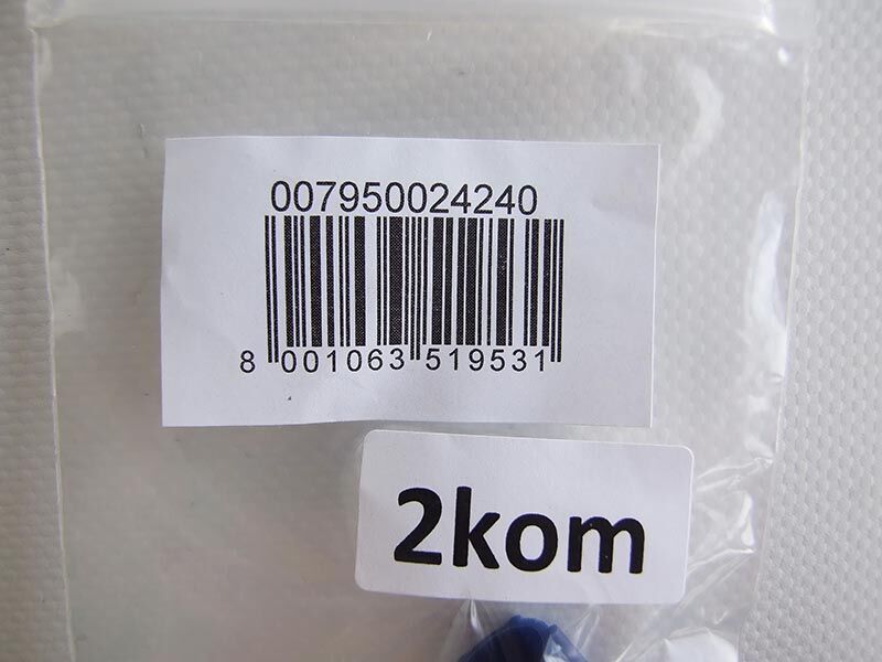 Pvc poklopac niskog pritiska - plavi