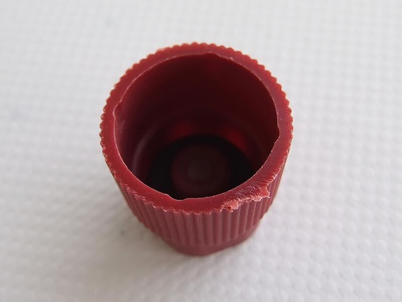 Pvc poklopac visokog pritiska - crvena