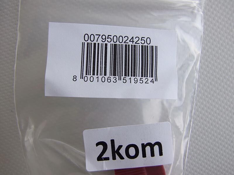 Pvc poklopac visokog pritiska - crvena