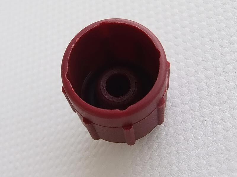 Pvc poklopac ventila  16mm - crveni