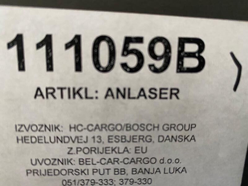 Anlaser bosch vw golf 3 b.