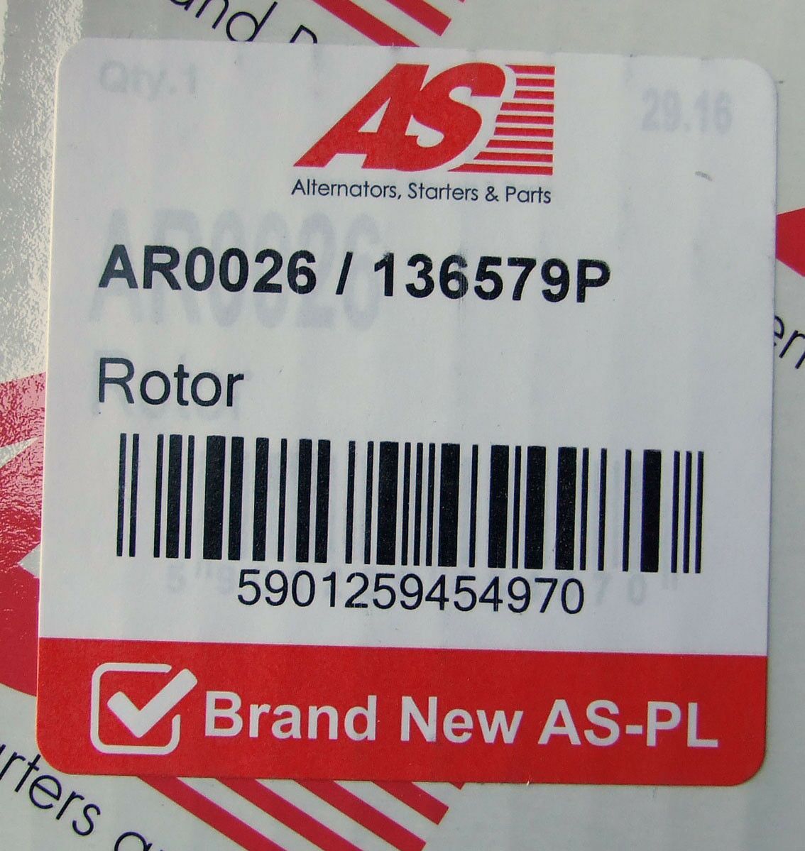 Rotor alt bosch 24v 140a man tg 262