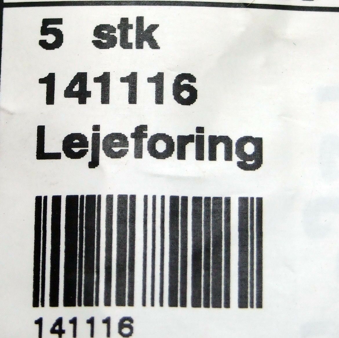 Prsten toler. za lezaj 6200