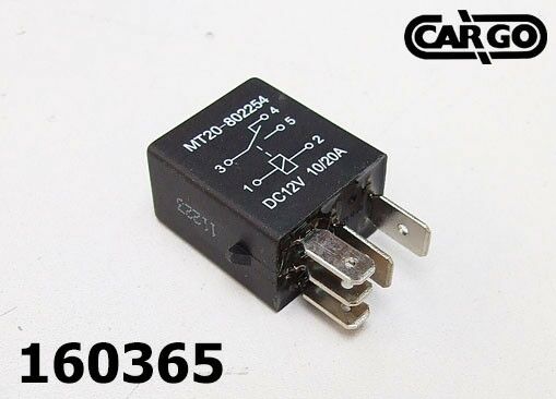 RELE 12V 10 / 20 AMP, 5 IZLAZA