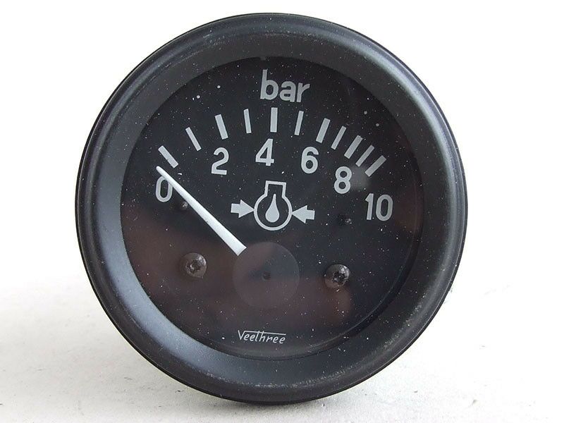 Mjerac pritiska ulja 0-10bar 24v 52mm