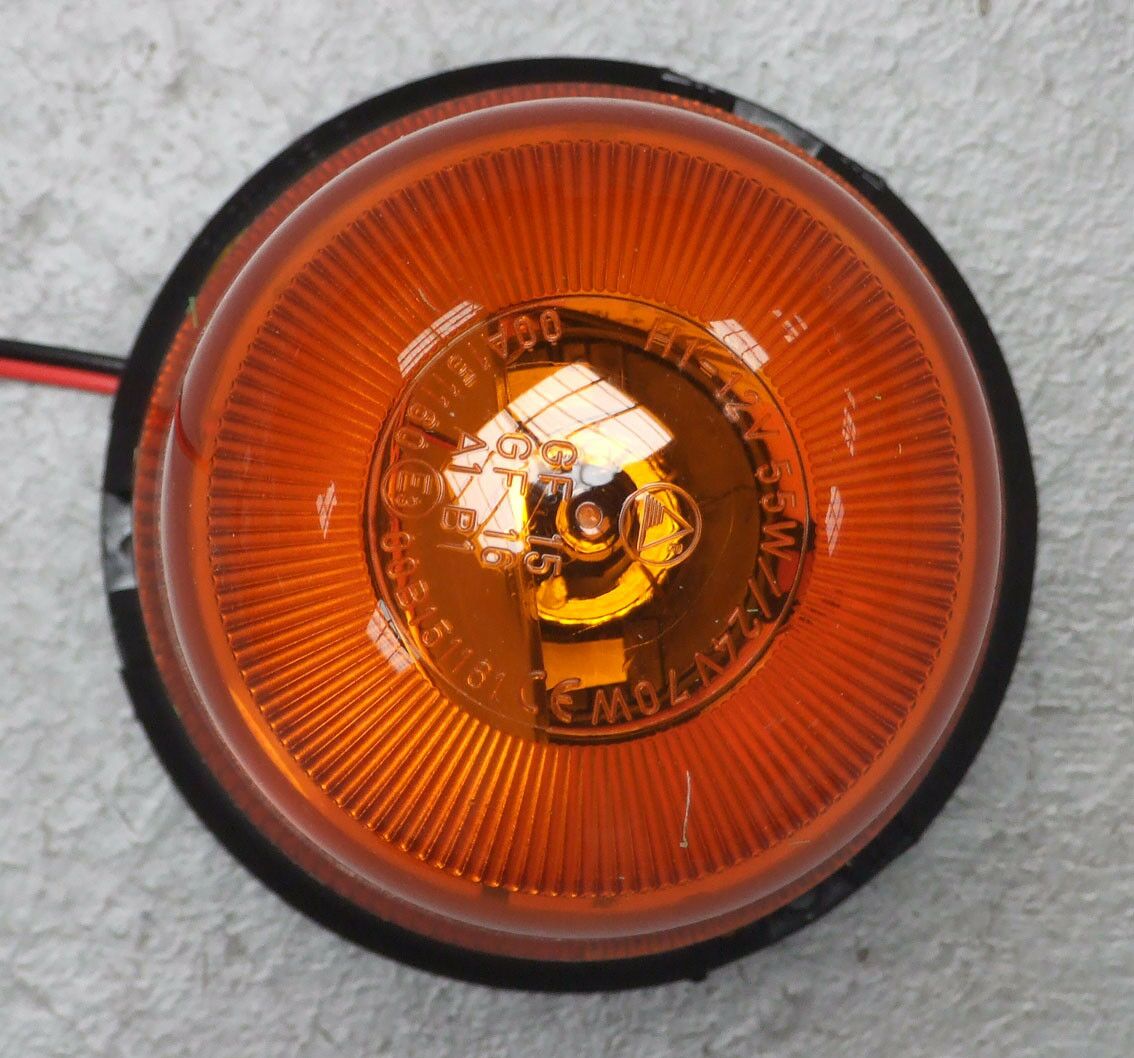 Rotaciona lampa 12/24v zuta