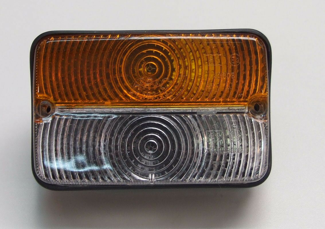 Lampa zmigavac-pozicija belo zuta 12v 114x76 l/d