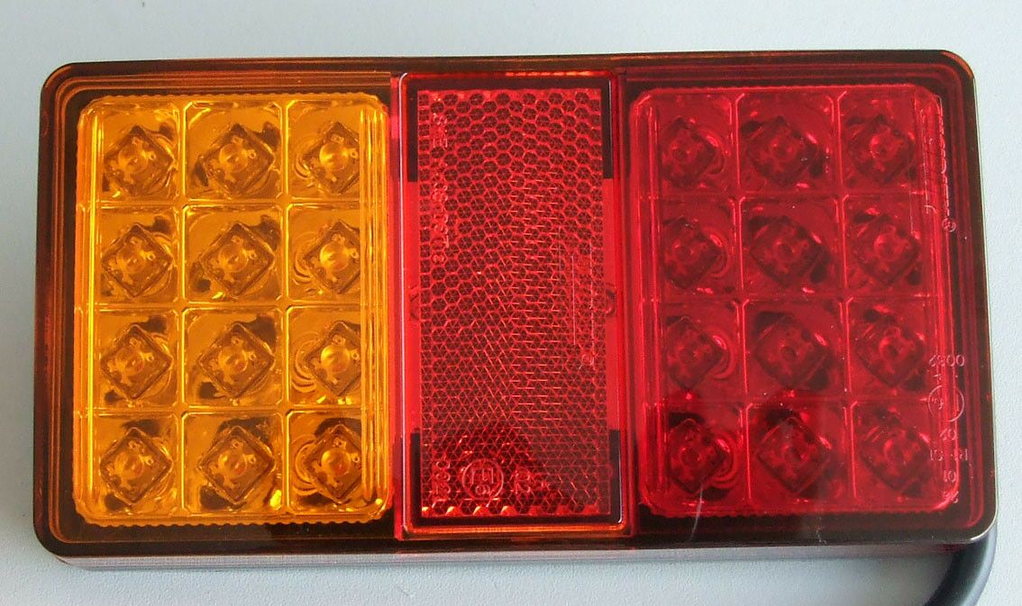 Led stop lampa, univerzalna 12/24v 150x80x26,9