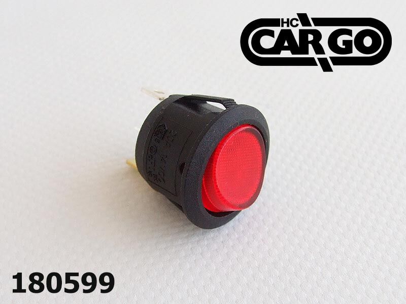 PREKIDAČ 3 TERMINALA , 12V 16AMP, CRVENI