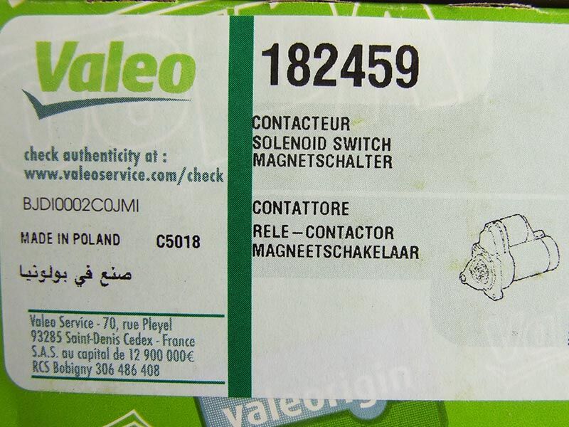 Automat anl valeo d9e d9r renault 5-25 benz-dizel