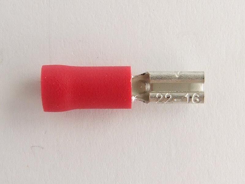 Papucica zenska 2.8x1.5mm2 sa izol.crvena
