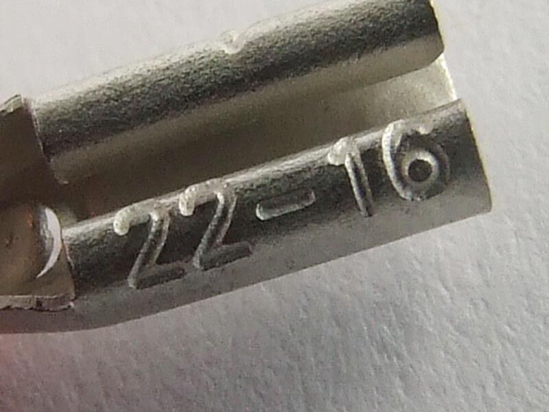 Papucica zenska 2.8x1.5mm2 sa izol.crvena
