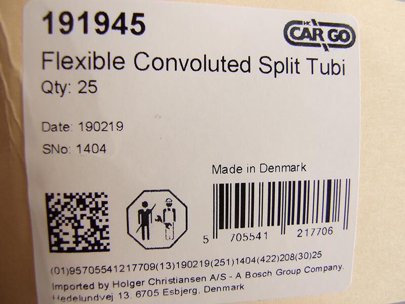 Buzir plasticni 10.7 / 14.1mm 25m crni