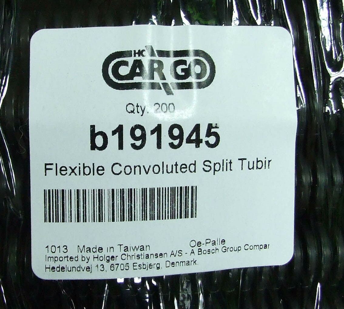 Buzir plasticni 10.7 / 14.1mm 200m crni