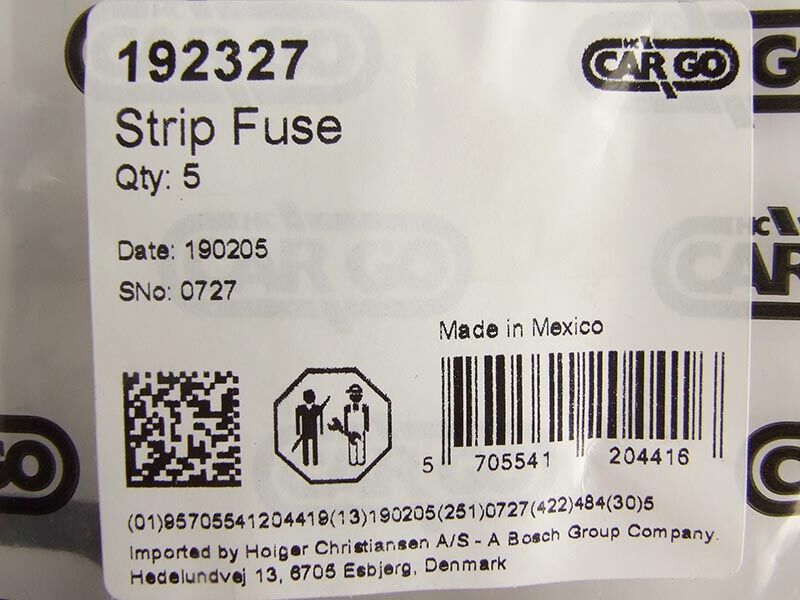 Osigurac strip 60/11mm 80a 48v zatvoren