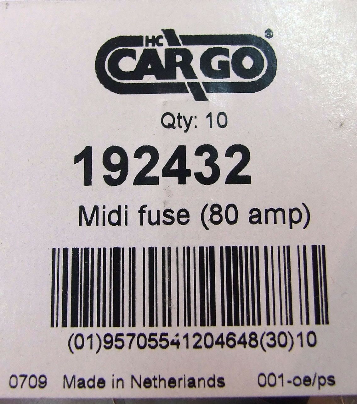 Osigurac midi 80a beli