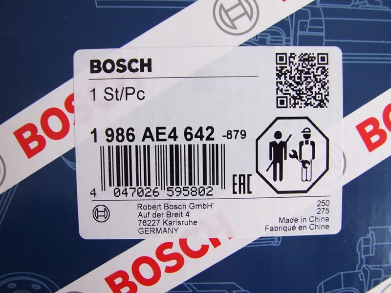 Zadnja dekla alternatora bosch 100a, actros atego