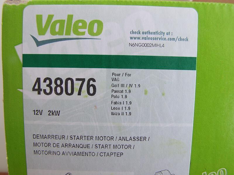 Anlaser valeo 12v 2kw 11z skoda octavia, vw passat 1.9tdi 95-