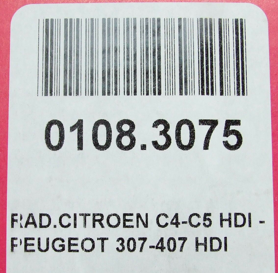 Hladnjak mot. et3,dv6,ew10,dw10-c4,c4 picasso, berlingo iii