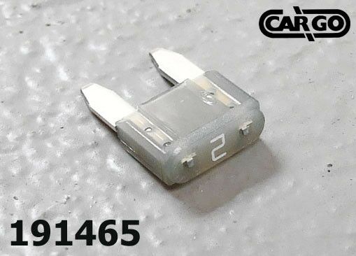 OSIGURAČ MINI 2 AMP SIVI