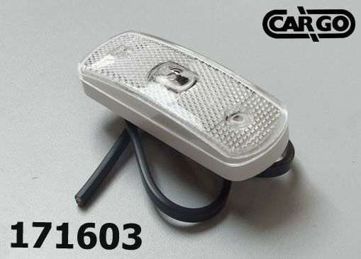 LAMPA BOČNA BELA  LED 24V