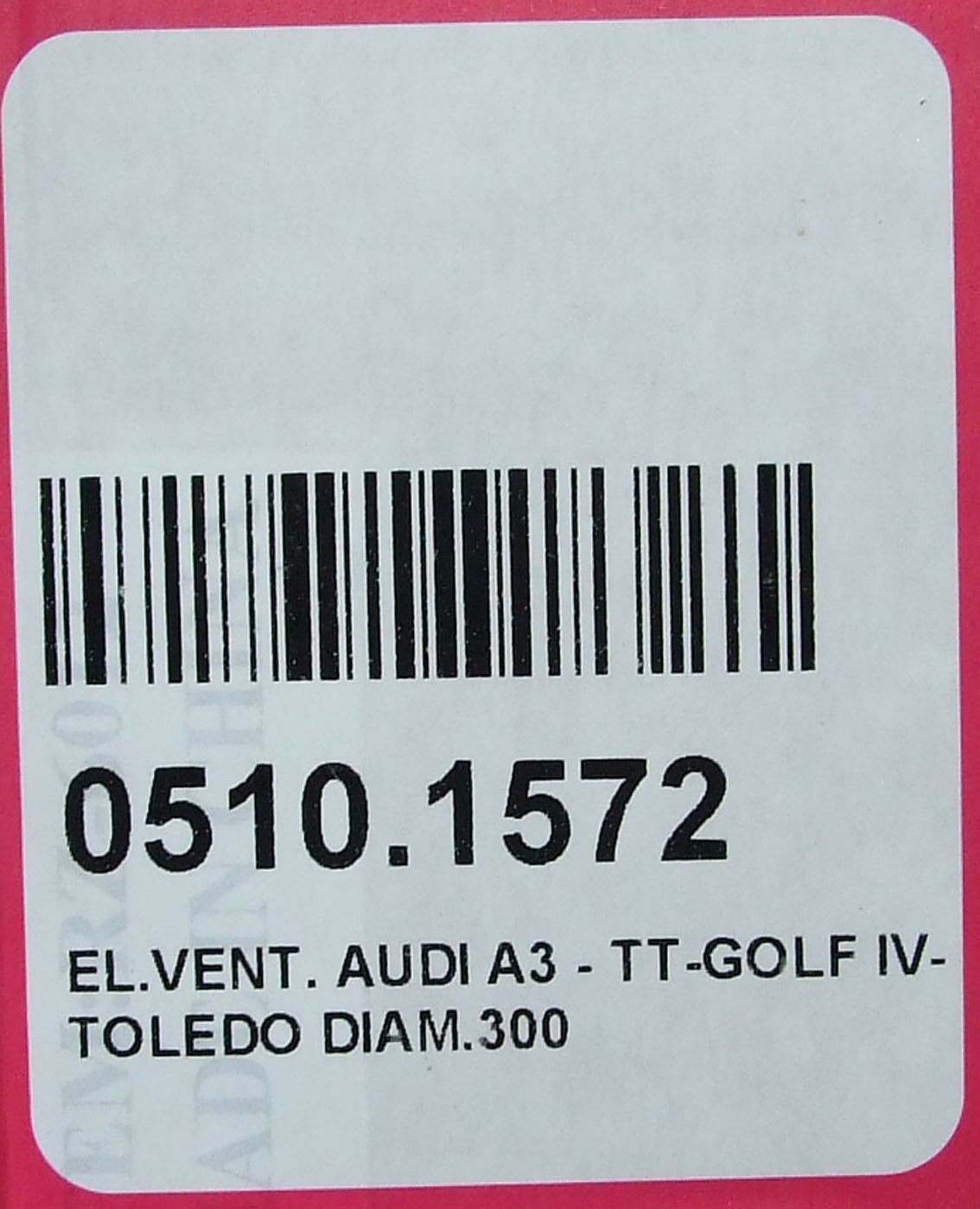 Ventilator hladnjaka motora audi a3 1,9 tdi