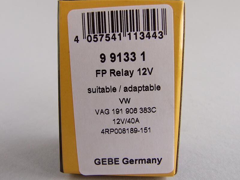 Rele pumpe gorivo 12v 4 izlaza audi a3,vw