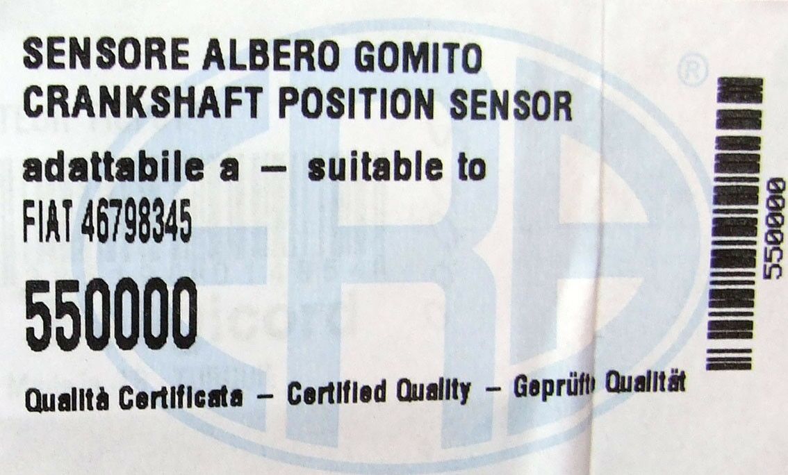 Senzor radilice,fiat stilo,alfa romeo 1.9jtdm