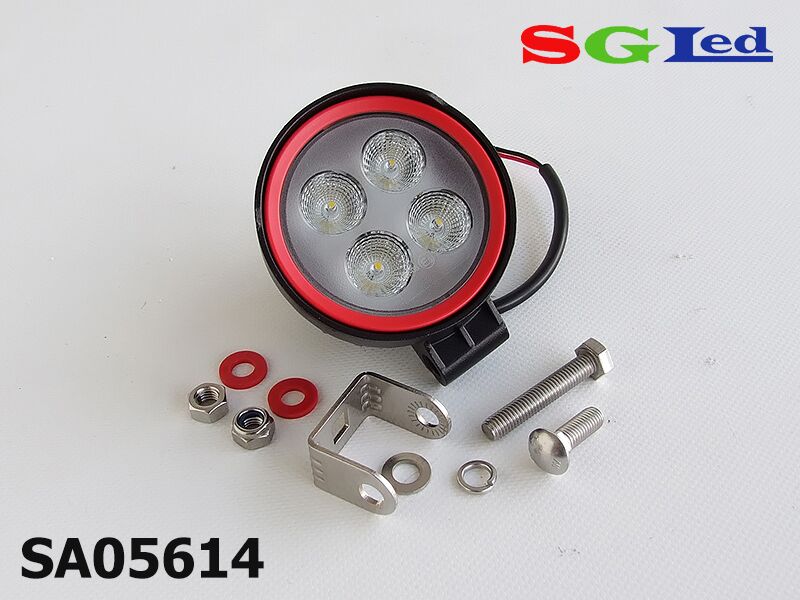 LED RADNO SVJETLO 12W 4 DIODE OSRAM OKRUGLO ADR