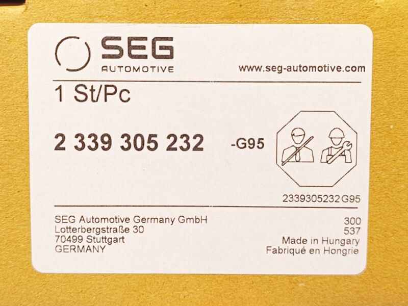 Automat anl bosch seg fiat doblo punto stilo 1.9 jtd