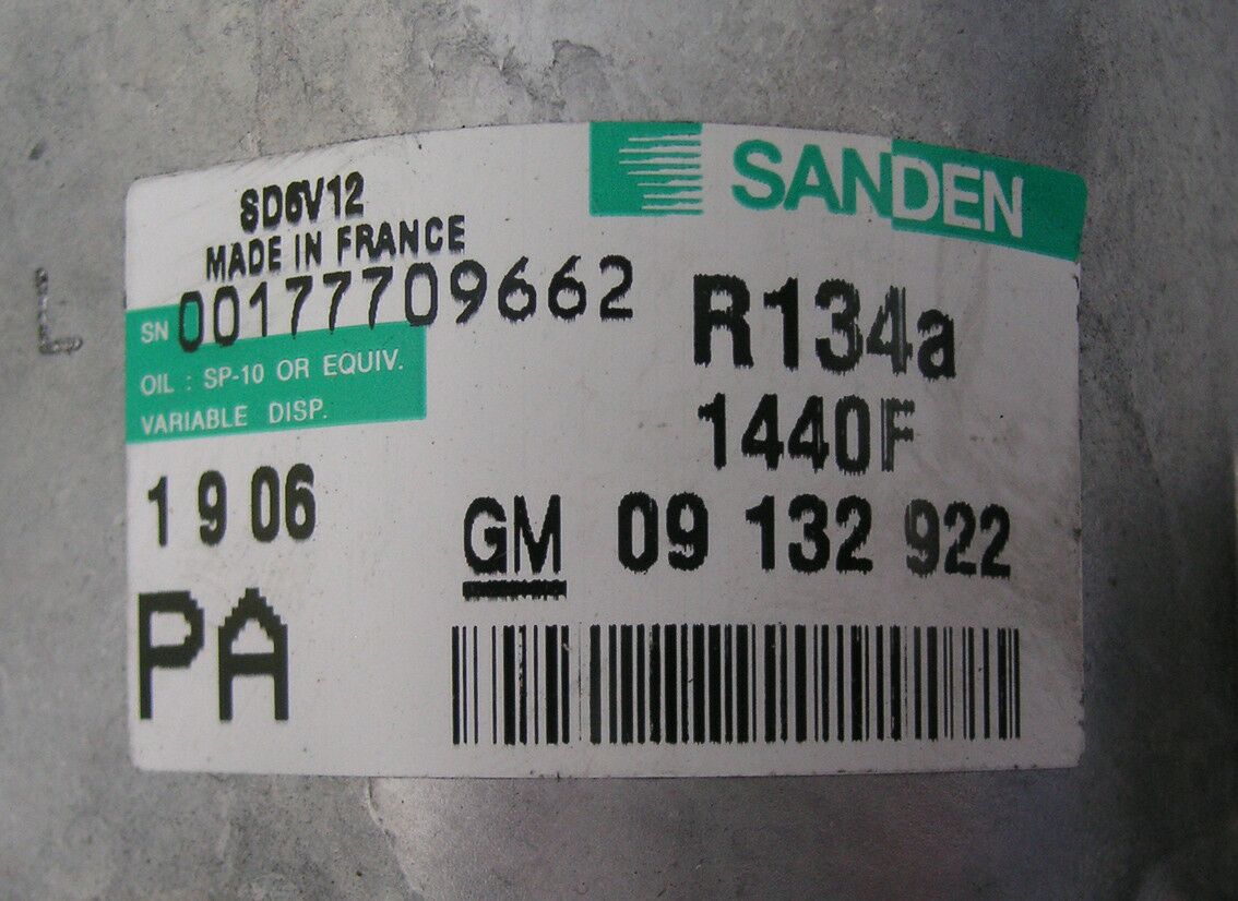 Kompresor klime 240041 sanden opel astra 2.0 dti 16v 98