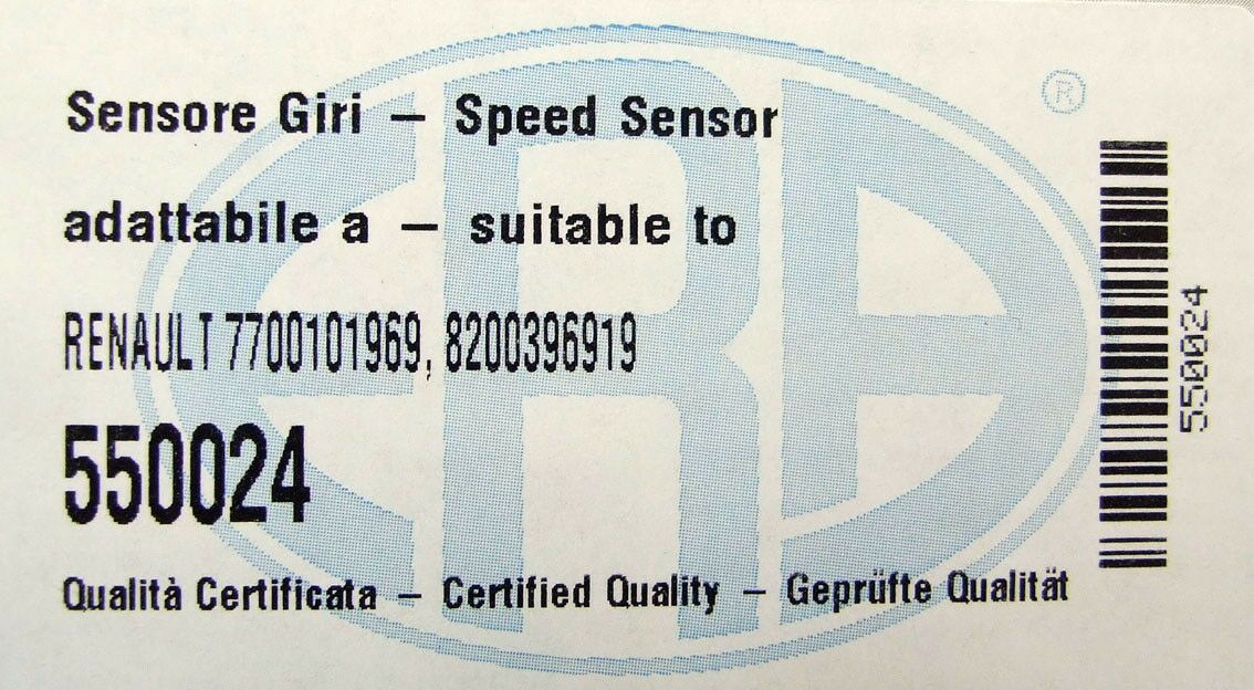 Senzor radilice renault clio ii 1,5 dci twingo 1,2