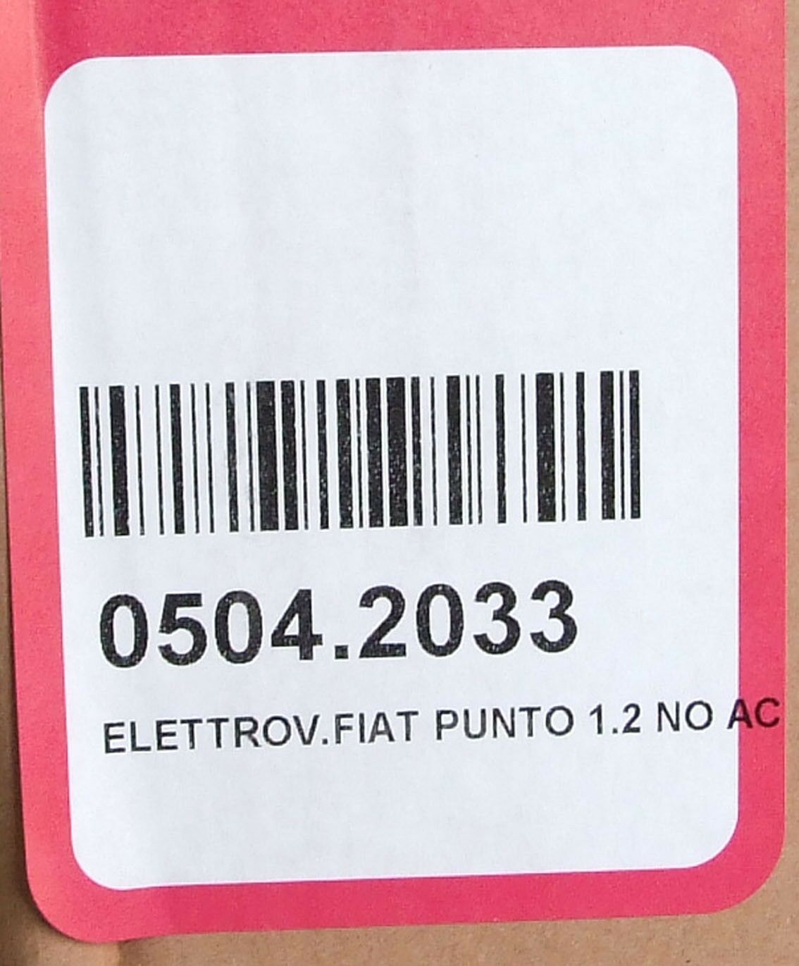 Ventilator hladnjaka motora fiat punto 1,2 16v 188