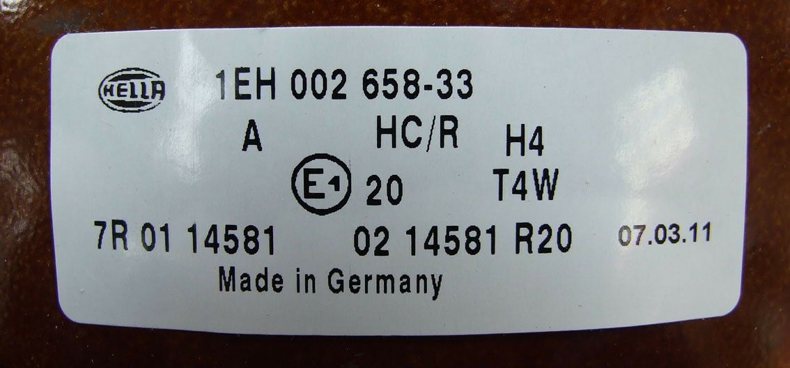 Far prednji lijevi mercedes 1417, 1213