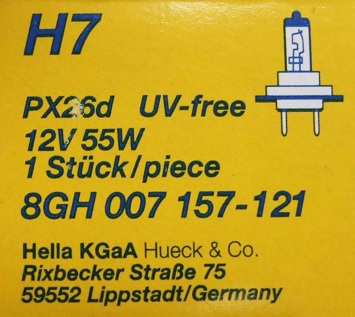 Sijalica 12v 55w h7 px26d
