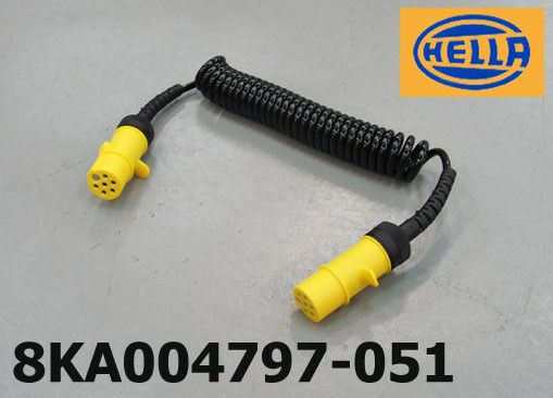 SPIRALNI KABEL 24V NT 3731 PVC UTIKAČI 6+1