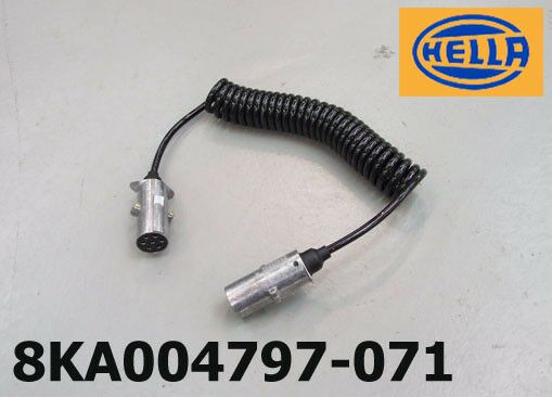 SPIRALNI KABEL 24V ISO1185 METALNI UTIKAČI 7R