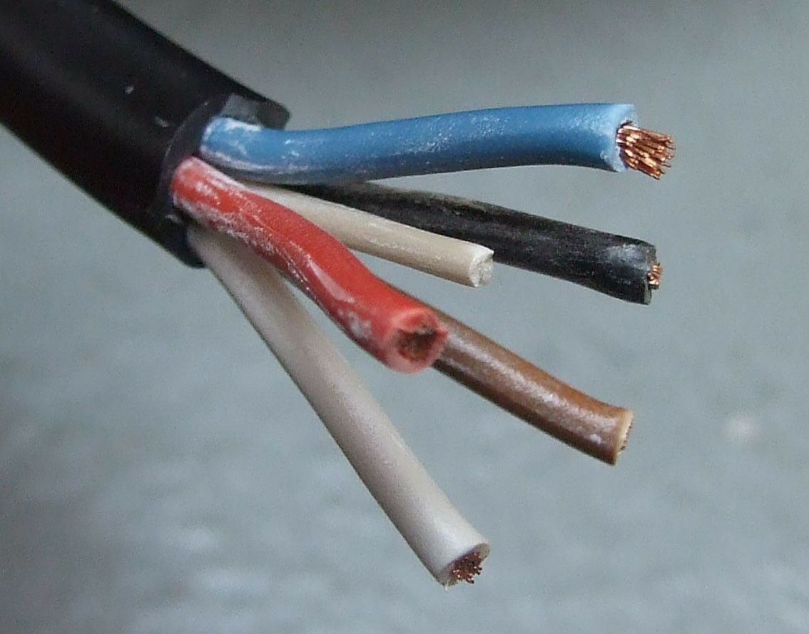 Kabel hella 5x1,00mm2 crni
