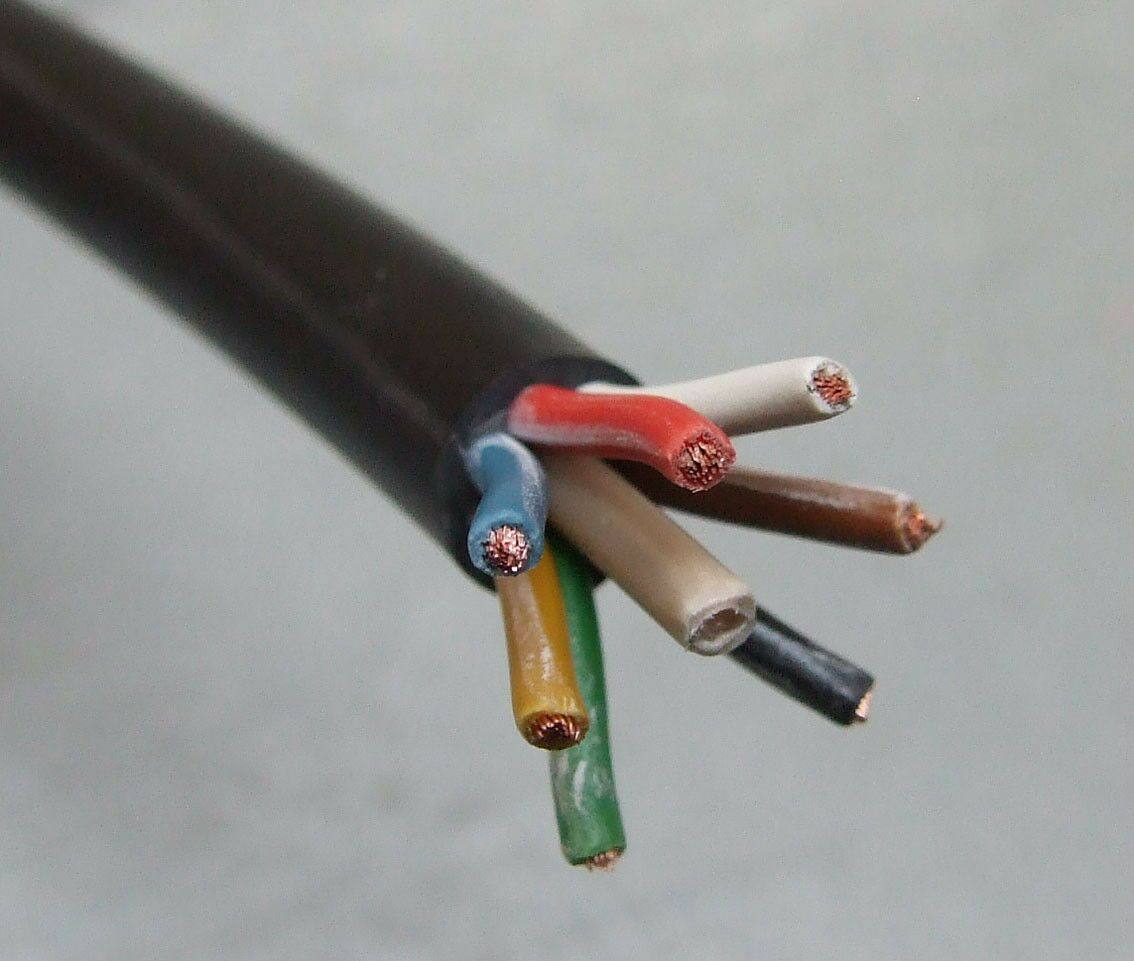 Kabel hella 7x1,00mm2 crni