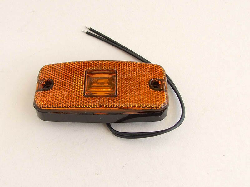 Lampa bocna pravougaona zuta led 111x50.5