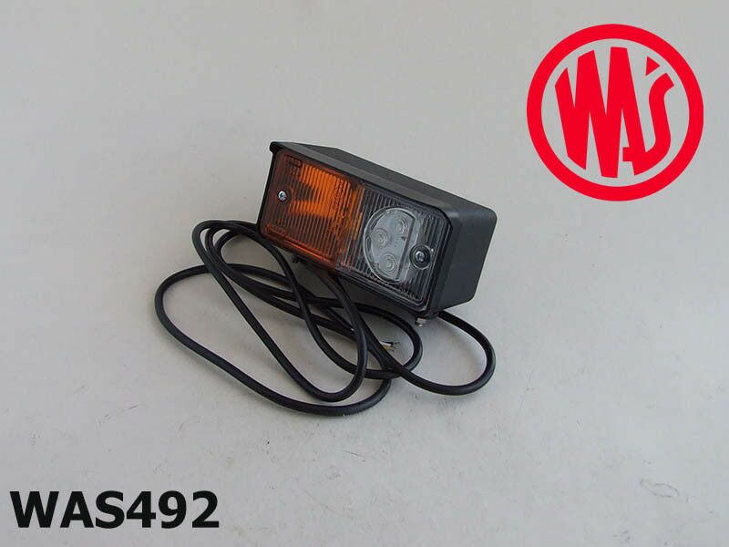 LAMPA PREDNJA ŽUTO-BELA(LED) 150X70 MIGAVAC/POZICIJA DESNA