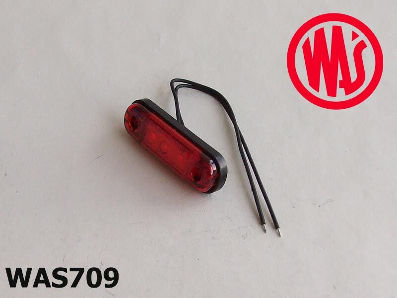 GABARITNA LAMPA CRVENA LED SLIM-PROVIDNA 83.8X24.2 3DIODE