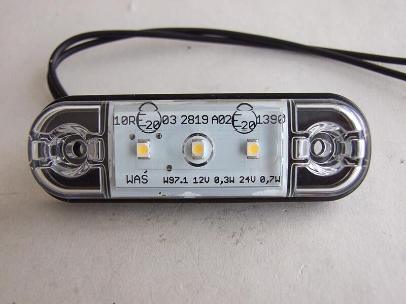 Gabaritna lampa bela led slim-providna 83.8x24.2 3diode